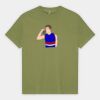 Heavyweight Cotton Unisex Garment Dyed T-Shirt Thumbnail